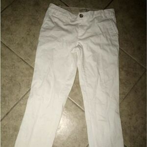 Banana Republic White Clam Diggers size 4